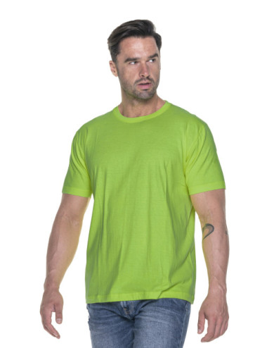Heavy men`s t-shirt 170 light green Promostars