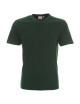 Promostars HEAVY HERREN T-SHIRT 170 BOTTLE GREEN bedrucktes Sticklogo