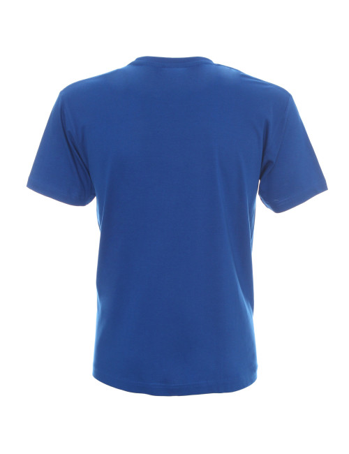 Promostars HEAVY HERREN T-SHIRT 170 COVERNON BLAU Stickerei Siebdruck Logodruck