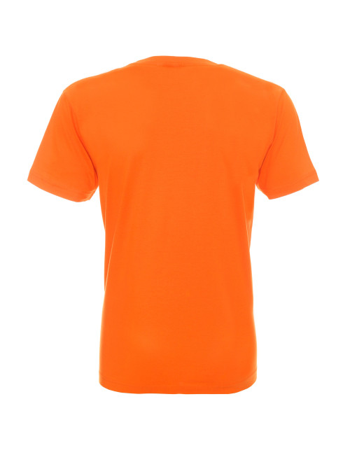 Promostars HEAVY HERREN T-SHIRT 170 ORANGE DTG-Druck-Sticklogo