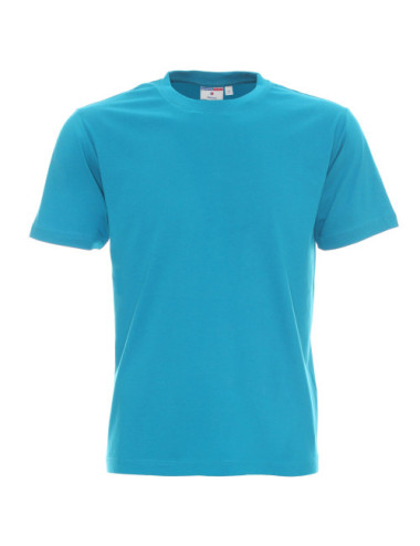 Heavy men`s t-shirt 170 turquoise Promostars