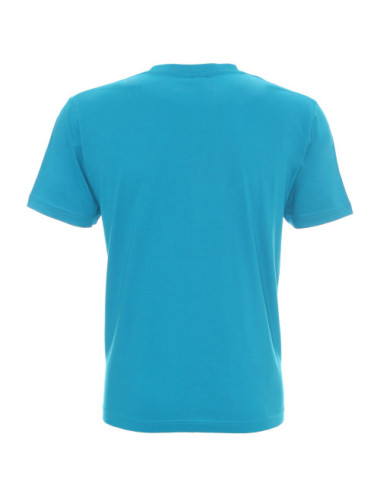 Heavy men`s t-shirt 170 turquoise Promostars