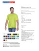 2Heavy men`s t-shirt 170 lime Promostars