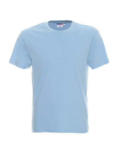 Promostars HEAVY Men`s T-SHIRT 170 BLUE DTG print silkscreen embroidery