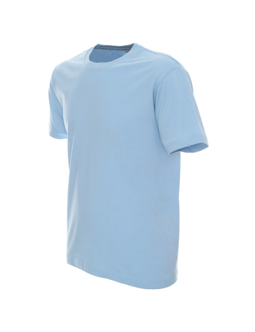 Promostars HEAVY HERREN T-SHIRT 170 BLAU DTG-Druck, Stickerei, Siebdruck