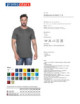 2Heavy men`s t-shirt 170 gray Promostars