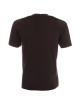 Promostars HEAVY HERREN T-SHIRT 170 DUNKELBRAUN mit aufgesticktem Logo