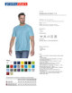 2Heavy men`s t-shirt 170 light blue Promostars