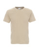 Promostars HEAVY T-SHIRT Men 170 BEIGE print embroidery silkscreen logo