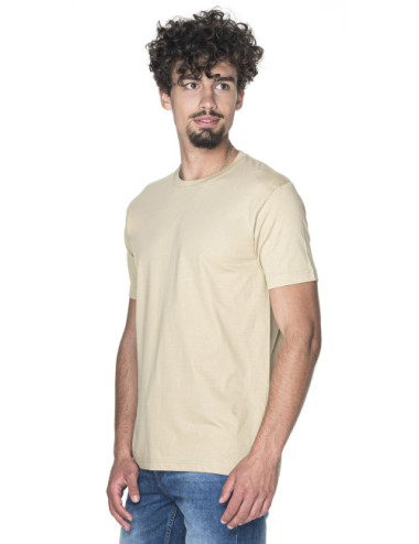 Heavy men`s t-shirt 170 beige Promostars