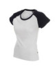2Ladies' cruise koszulka damska biały/granatowy Promostars