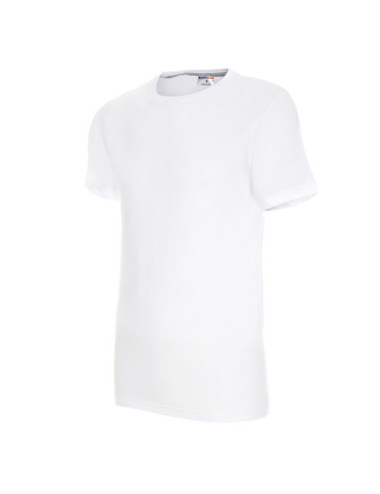 Schweres, schmales Herren-T-Shirt in Weiß von Promostars