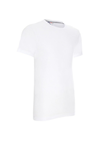 Schweres, schmales Herren-T-Shirt in Weiß von Promostars