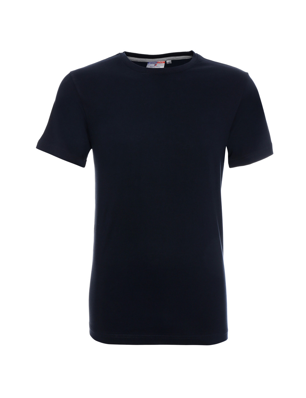 Schweres, schmales Herren-T-Shirt, marineblau von Promostars