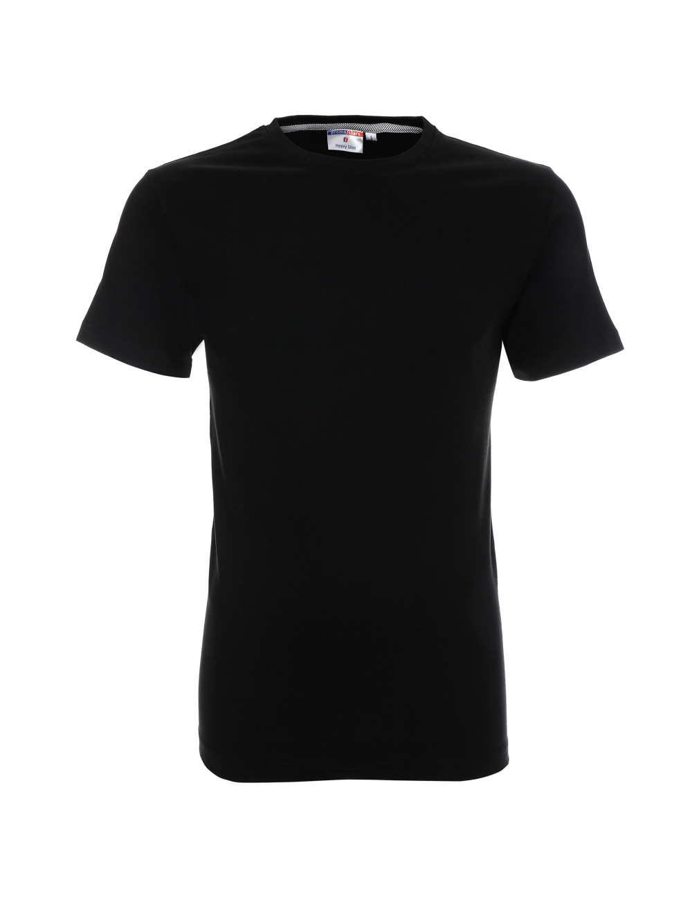 Schweres, schmales Herren-T-Shirt in Schwarz von Promostars