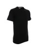 Promostars HEAVY SLIM HERREN T-SHIRT SCHWARZ Stickerei Logo Druck Siebdruck