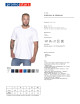 Promostars PREMIUM Herren T-SHIRT WEISS DTG-Druck, Siebdruck, Sticklogo