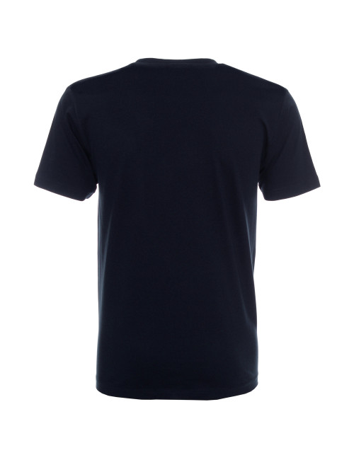 Promostars PREMIUM Men`s T-SHIRT NAVY PRINT embroidery logo transfer