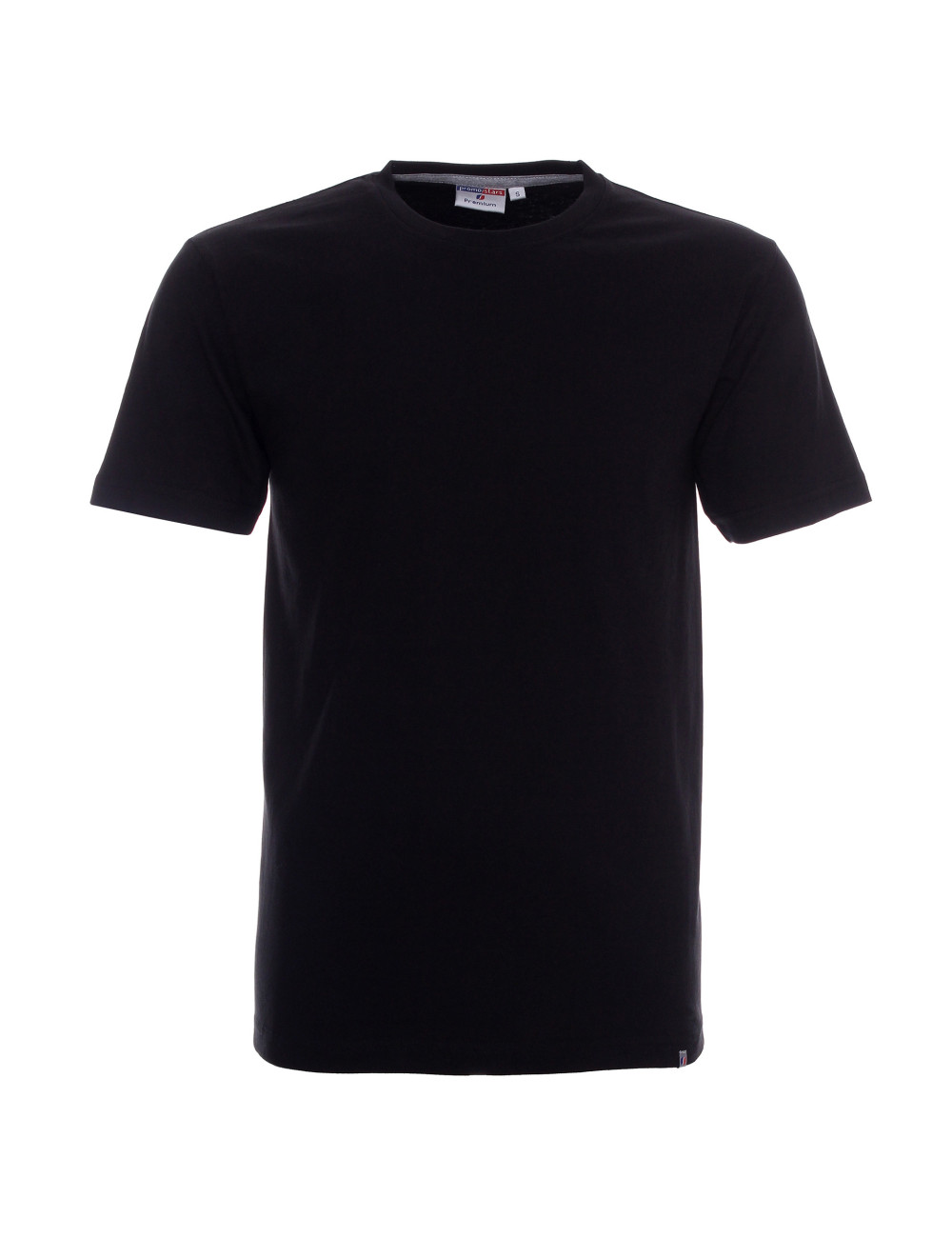 Premium men`s t-shirt black Promostars