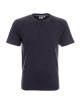 Promostars PREMIUM HERREN-T-SHIRT DUNKELGRAU MELANGE mit aufgesticktem Logo