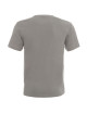 Promostars PREMIUM HERREN T-SHIRT HELLGRAU mit Siebdruck und Logo-Stickerei