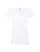 Promostars LADIES` PREMIUM Damen-T-Shirt, weißer Aufdruck, Stickerei, Siebdruck