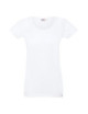 Ladies` premium women`s t-shirt white Promostars