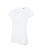 Promostars LADIES` PREMIUM Damen-T-Shirt, weißer Aufdruck, Stickerei, Siebdruck