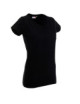 2Damen Premium Damen T-Shirt schwarz Promostars