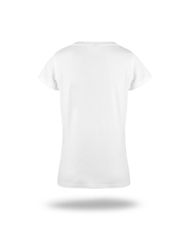 Weißes Premium-Plus-T-Shirt für Damen im Crimson Cut