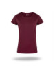 2Women`s t-shirt ladies` premium plus wine red Crimson Cut