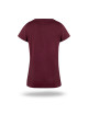 Crimson cut koszulka damska LADIES' PREMIUM PLUS CZERWONE WINO z logo