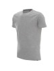 CRIMSON CUT PREMIUM PLUS HERREN-T-SHIRT HELLGRAU MELANGE mit Logodruck