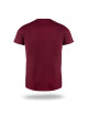 CRIMSON CUT PREMIUM PLUS HERREN-T-SHIRT ROTWEIN Siebdruck-Logo