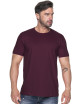 CRIMSON CUT PREMIUM PLUS Men`s T-SHIRT RED WINE silkscreen logo