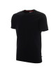 CRIMSON CUT MOSS Herren-T-SHIRT SCHWARZ DTF-Druck Siebdruck-Sticklogo