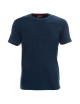 CRIMSON CUT MOSS HERREN-T-SHIRT DUNKELBLAU DTG-Druck-Sticklogo