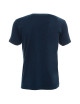 CRIMSON CUT MOSS Men`s T-SHIRT DARK BLUE DTG print logo embroidery