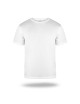 Promostars Herren-T-Shirt OVERPRINT WHITE unter dem Logo, Aufdruck, Stickerei