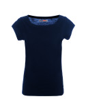 Fantasy-Damen-T-Shirt, marineblauer Crimson Cut