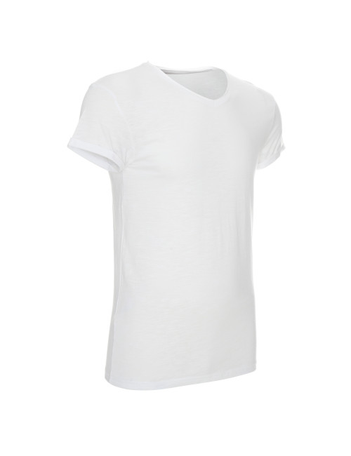 CRIMSON CUT LIFE Herren-T-Shirt, weißer Druck, Stickerei, Siebdruck, Transfer