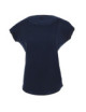 2Smoky Lady Damen-T-Shirt, marineblauer Crimson Cut