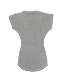 2Smoky lady koszulka damska jasny szary Crimson Cut