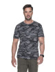 Graues Camo-T-Shirt für Herren Promostars/Crimson CUT