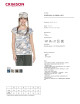 Crimson cut women`s t-shirt CAMO LADY JASNY MORO military under the logo