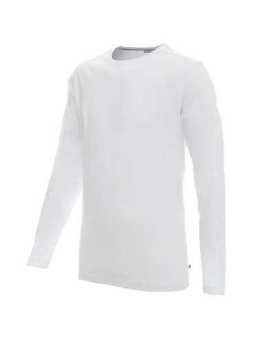 Promostars VOYAGE Herren-T-Shirt, weißer Aufdruck, Stickerei, Siebdruck, Firmenlogos