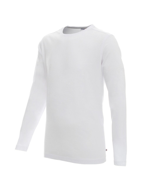 Promostars VOYAGE Men`s T-SHIRT WHITE print embroidery silkscreen company logo