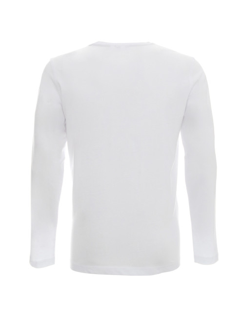 Promostars VOYAGE Men`s T-SHIRT WHITE print embroidery silkscreen company logo