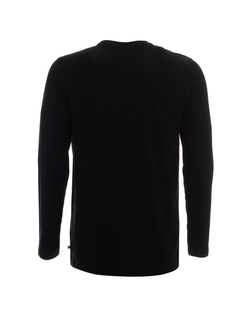 Promostars VOYAGE Herren T-SHIRT SCHWARZ Aufdruck Stickerei Siebdruck DTG Logo