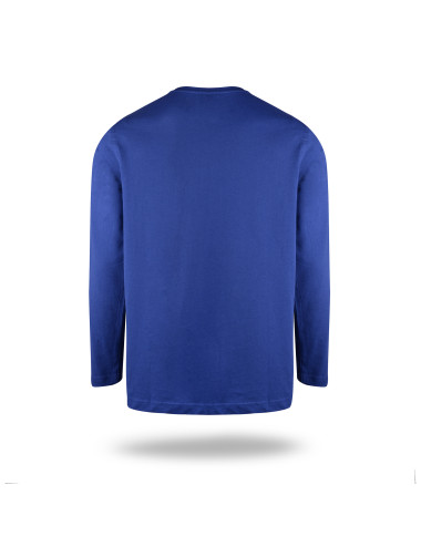 Promostars koszulka męska VOYAGE CHABROWY z nadrukiem, haftem, logo